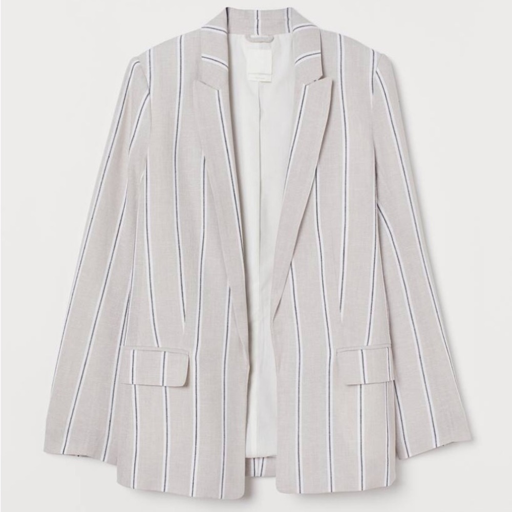 H&M Linen Blazer